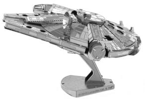 millennium falcon 3d metal model