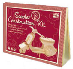 scooter 3d construction puzzle