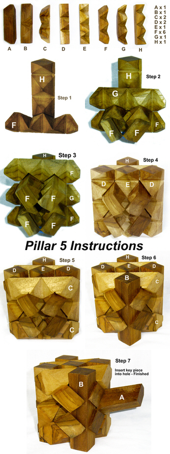 pillar 5 brain teaser puzzle solution