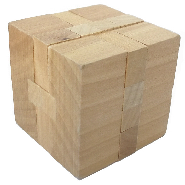 Cube Wooden Puzzle