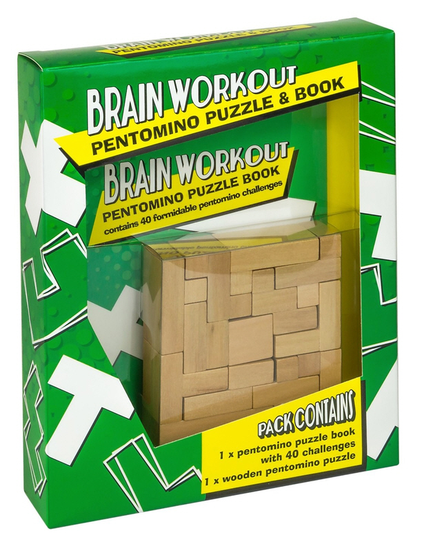 Pentomino Puzzle And Book